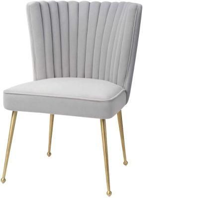 Luxury Dining Room Chair Leather Rice White High Back Modern Dining Chairs