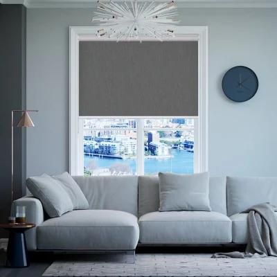 Home Office Motorized Blackout Roller Blinds