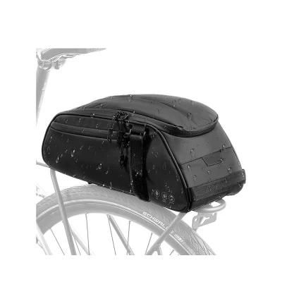 Bike Reflective Rack Bag, Water Resistant Bicycle Rear Seat Pannier Cargo Trunk Storage
