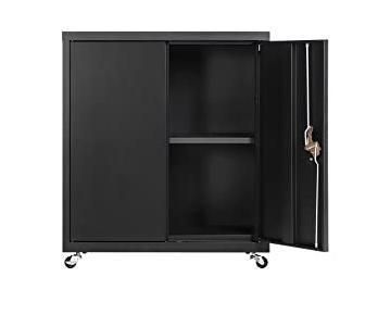 Office Equippment Metal Folding Cabinets Mobile Rolling File Cabinets Foldable