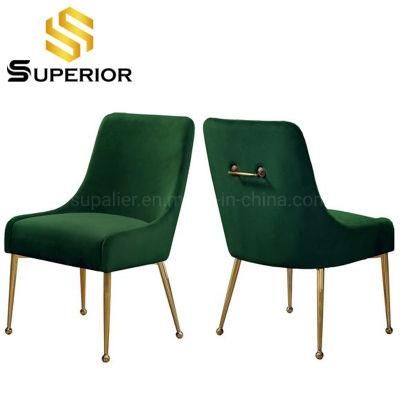 Hot Selling English Home Commercial Fabric Upholstered Dining Room Chair