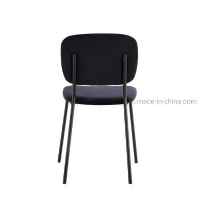 Furniture Modern Design Restaurant Velvet Leisure Fabric Dining Room Chair Dining Chair