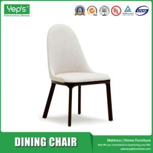 Simple Light Luxury Italian Style Upholstered Dining Chair Without Armrest