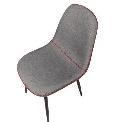 Velvet Dining Chairs with Metal Legs Upholstered Back and Cushioned Seat Lounge Chair for Living Room Bedroom