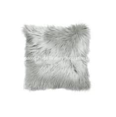 Long Furry Cushion Cover Interior Decorative Throw Pillow Fabric