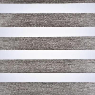 New Textured Polyester Fabric for Day and Night Zebra Blind