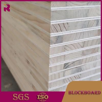 Nature Wood Veneer Block Board Panels Decoration Use Melamine Blockboard