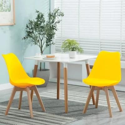 MID-Century Styling Design Plastic Tulip Chair Upholstery Dining Chair