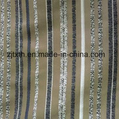 100% Polyester Chenille Strip Fabric Pattern Jacquard Fabric for Sofa Fabric