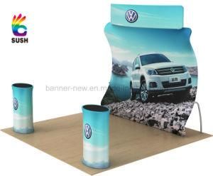 Tension Fabric Portable Exhibition Stand, Display Stand, Trade Show (KM-BSU)