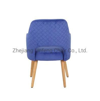 Fabric Cover Dining Room Modern Design High Back Dining Chair