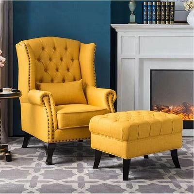 Factory Price Accent Living Room Sofa Chair Home Sofa Set PU Leather Sofa