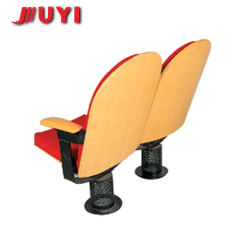 Jy-919 Commercial 4D Wood Part Stackable Cinema Chair Dimensions Music Hall Theater Chairs