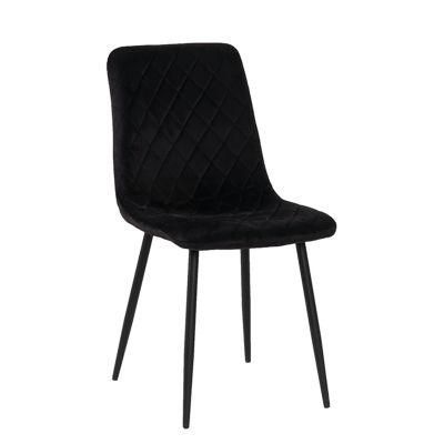 Modern Style Hotel Furniture Upholstered Fabric Back Vintage Dining Room Chair