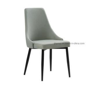 Luxury Modern Hotel Velvet Arm Upholstered Fabric Covered Steel Legs Chair Living Room Furniture