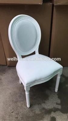 Banquet Wood White Louis Chairs