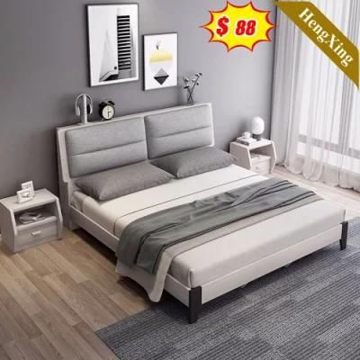 Wholesale Wooden Hotel Living Room Bedroom Furniture Set Mattress Folding Bunk Bed with Dresser Wardrobe
