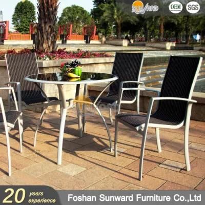 Outdoor Tables and Chairs Aluminum Chair Coffee Balcony Leisure Furniture Combination Courtyard Furniture