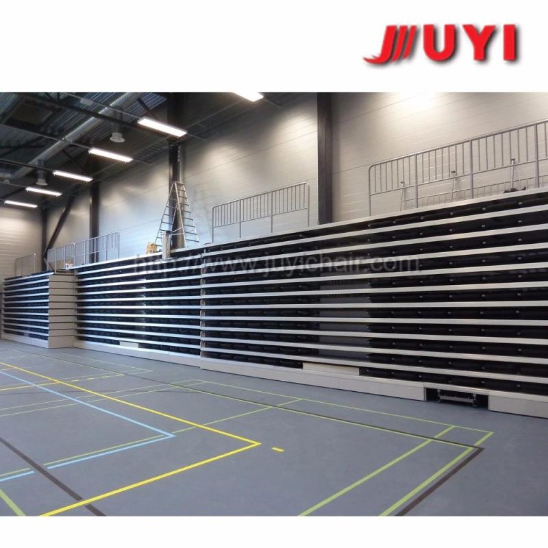 Manufactory Jy-768 Fire-Resistant Automatic Telescopic Arena Retractable Seating Bleacher & Tribune for Multi-Purpose Use