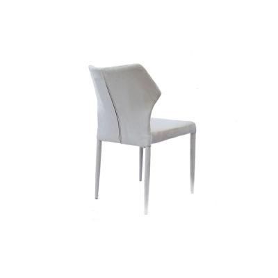 Modern Restaurant Living Room Apartment Lounge Home Furniture Fabric Velvet Steel Dining Chair