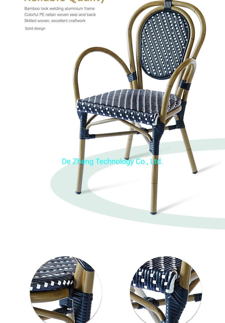 8 Seater Outdoor Aluminum Frame Extendable Rectangular Dining Chair Set