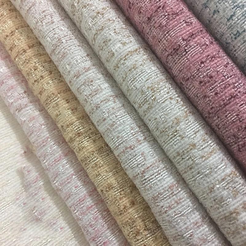 Wholesale Yarn Dyed Jacquard Sofa Upholstery Chenille Fabric Decorative Fabric