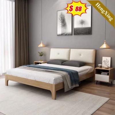 Quality Elegant Modern Bedroom Sets Furniture Wooden Sofa Wall Storage King Size Bed