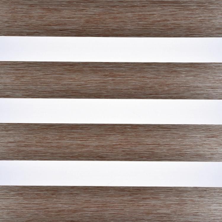 New Fashion Double Layers Luxury Roller Blinds 100% Polyester Day & Night Zebra Blind Fabric