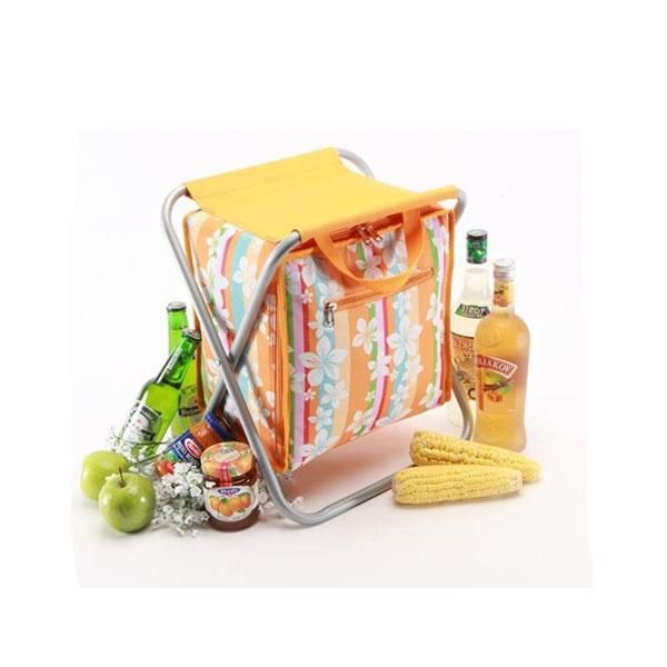 Outdoor Fishing Folding Chair with Cooler Bag Sh-16011240