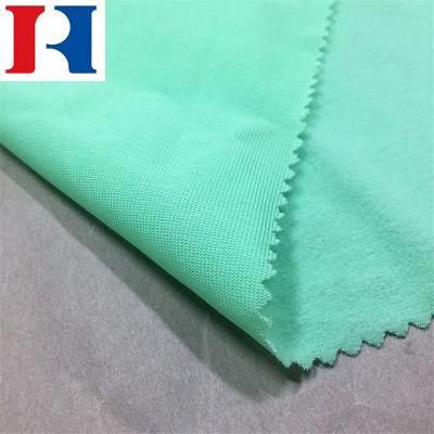 Bedsheet Sofa Velvet Spandex Plain Customized Pattern Fabric with Roll Packing