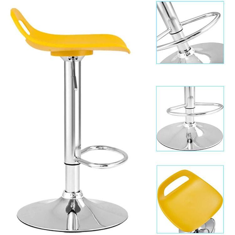 Bar Furniture Stools Minibar Home Bar Smart Bar Counter Cafe Restaurant Metal PP Plastic Modern Height High Bar Chair