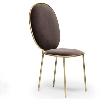 Modern Dining Room Fabric Dining Chair with Fabric Surface