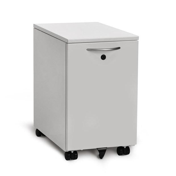 Office Filling Cabinet Slim Mobile Storage Design Steel Single File Rolling Cabinet