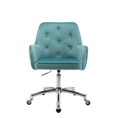 Commercial Modern Furniture Chair Ergonomic Armrest Office Swivel Restaurant Dining Chair