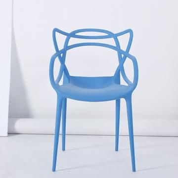 Hot Sale Master Design Indoor and Outdoor Restaurant Stackable Large Plastic Desk Waiting Chair