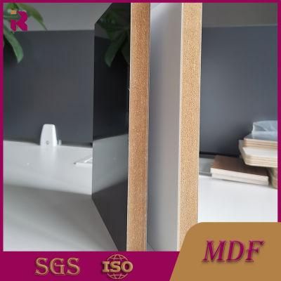 Waterproof Paint MDF High Gloss 18 mm Laminated Melamine Coated Board MDF