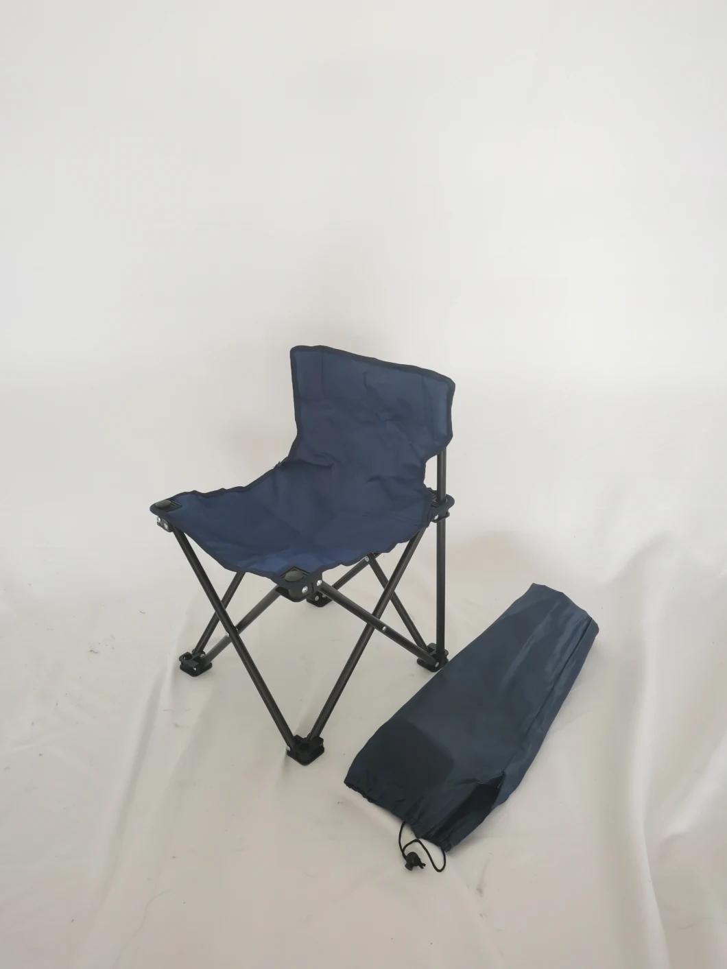 Classic Design Folding Camping Chair with Cooler Bag Foldable for Outdoor Camping Chair