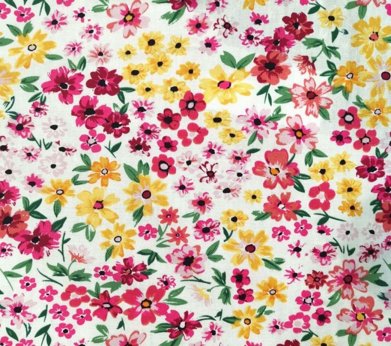Textile Fashion 100 Cotton Woven Plain Printed Poplin Fabric for Home Textile and Garment Fabric and Furniture Fabric