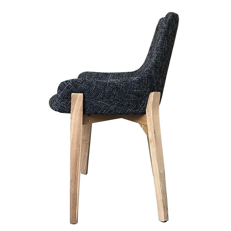 Solo Chair Oak Wood Frame Dining Chair