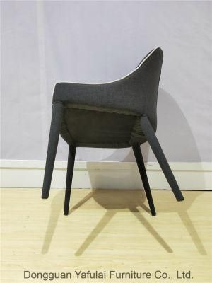 Classic Fabric Metal Dining Home Chair Furniture