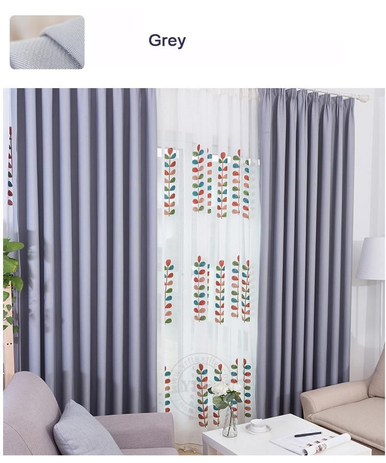 Home Textile Wholesale Polyester Fabric Curtain Fabric Vertical Blind for Motel Room