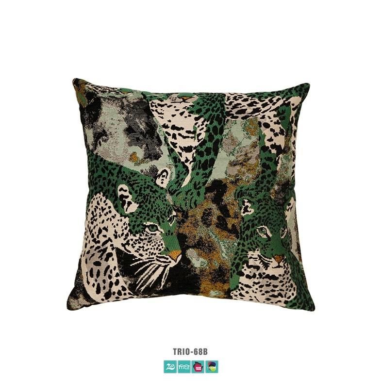 Home Bedding Jungle King Jacquard Sofa Fabric Upholstered Pillow
