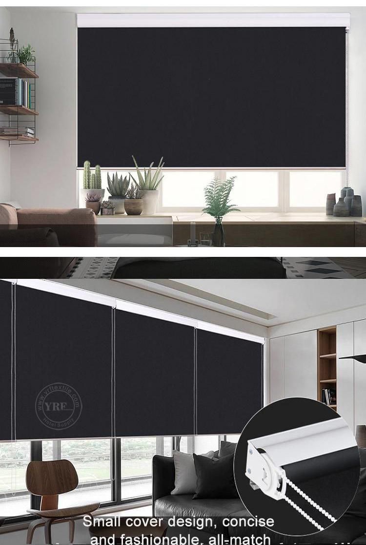 Hot Selling Custom Design Cordless Spring Roller Blinds with Anti-UV