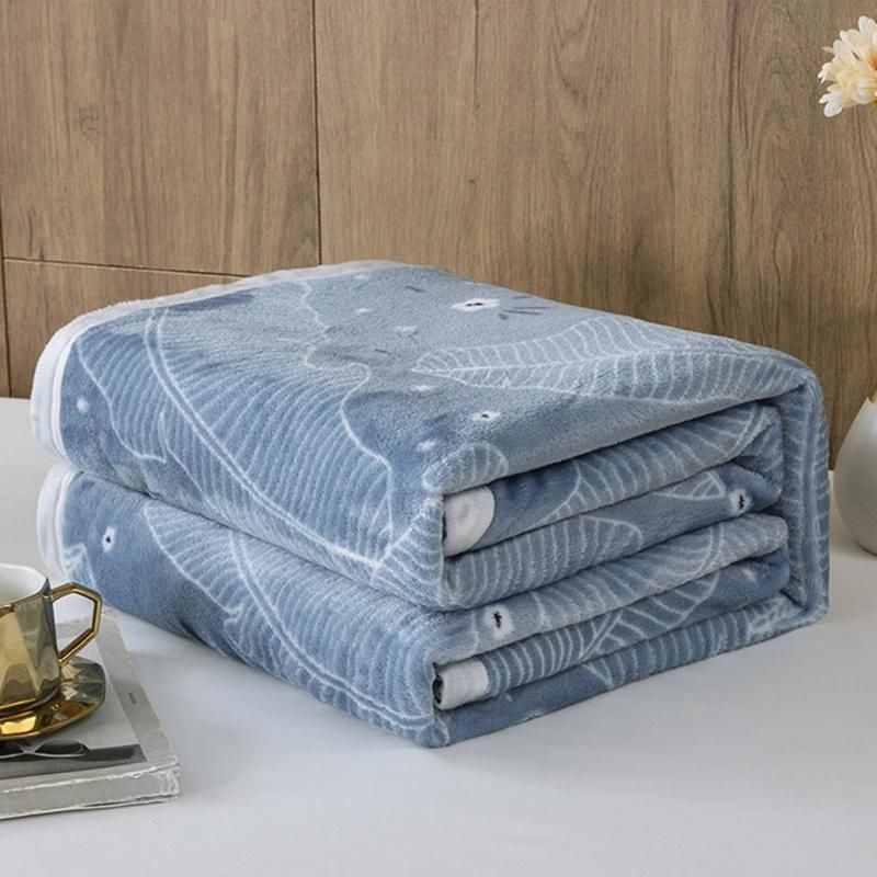 Cotton Woven Bed Blanket Polyester Blankets for Sublimation Cotton Blanket