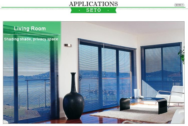 Vertical Blinds Curtain PVC Faux Wood Fabric Window Venetian