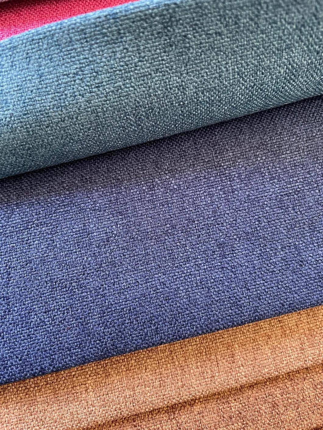 China 100%Polyester Fleece Linen Velvet Velboa Fabric Ready Goods Couch Sofa Fabric Furniture Fabric Upholstery Fabric (WS2037)