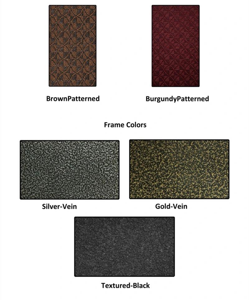 Professional Manufacturer of 18 Inch Wide Espresso Fabric Economy Metal Church Chair (ZG13-006)