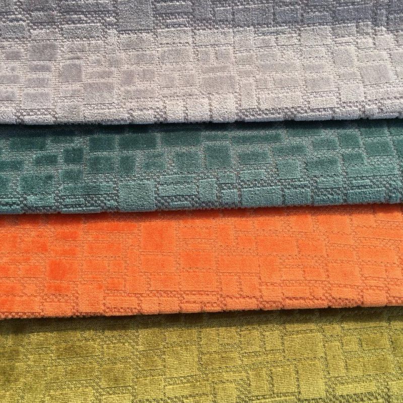 1-2USD/M Jacquard Velvet Sofa Fabric (BL079)