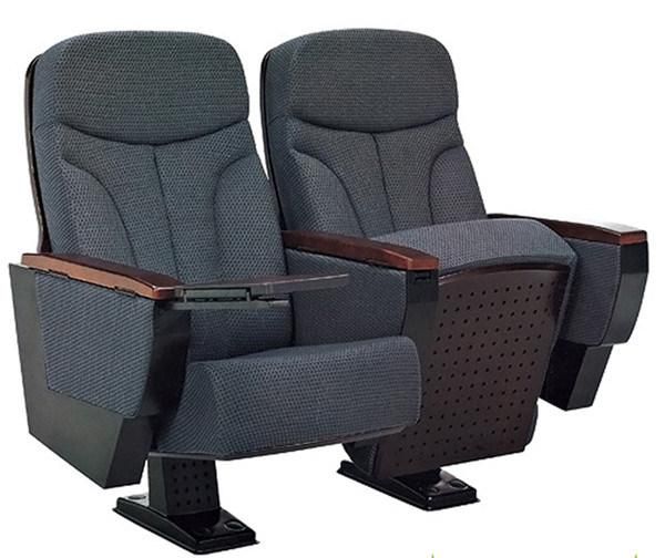 Durable Theater Fabric Chair with Armrest Oc-159