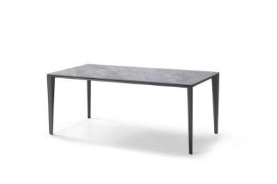 Sleek Modern Contemporary Ceramic Top Dining Table